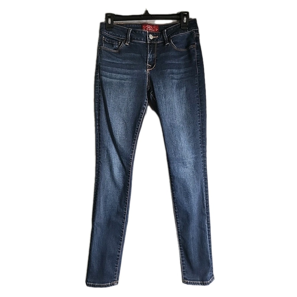 Lucky Brand Women Size 4/27R Denim Jeans Leyla Skinny Ankle Blue